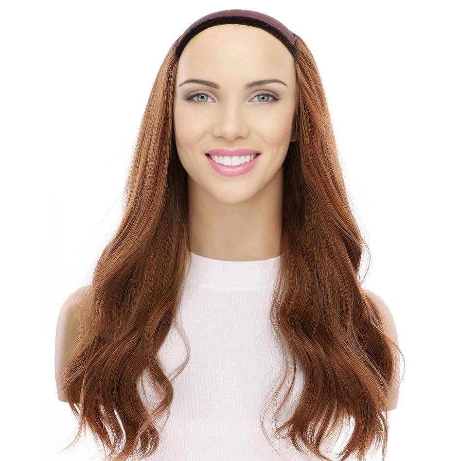 20" HatFall Wig Copper