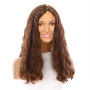 20" Luxe Silk Top Wig #6 Neutral Medium Brown Wavy