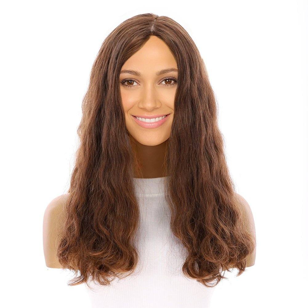 20" Luxe Silk Top Wig #6 Neutral Medium Brown Wavy