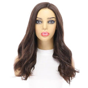 20" Luxe Silk Top Wig #4 Dark Brown