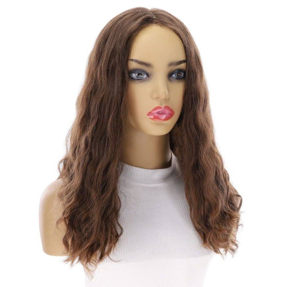 20" Luxe Silk Top Wig #5 Warm Dark Brown Wavy