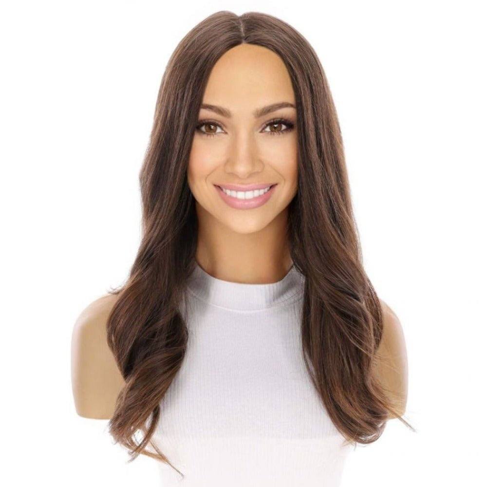20" Luxe Silk Top Wig #6 Neutral Medium Brown