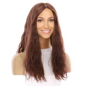 20" Princess Silk Top Wig Auburn Wavy