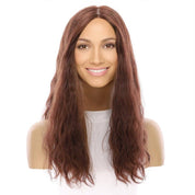 20" Princess Silk Top Wig Auburn Wavy