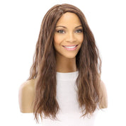 20" Princess Silk Top Wig Medium Brown Babylight Wavy