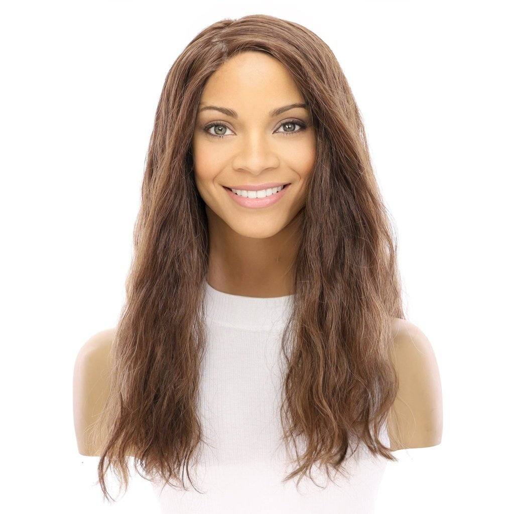 20" Princess Silk Top Wig Medium Brown Babylight Wavy