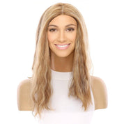 20" Princess Silk Top Wig Medium Blonde Wavy