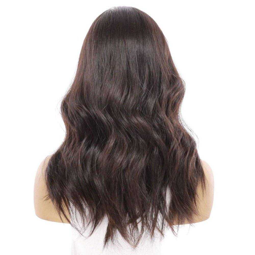 20" Princess Silk Top Wig Soft Black