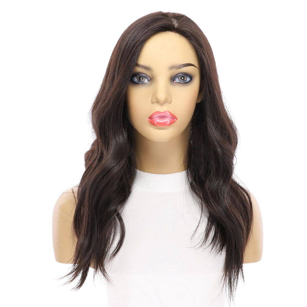 20" Princess Silk Top Wig Soft Black