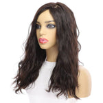 20" Princess Silk Top Wig Soft Black Wavy