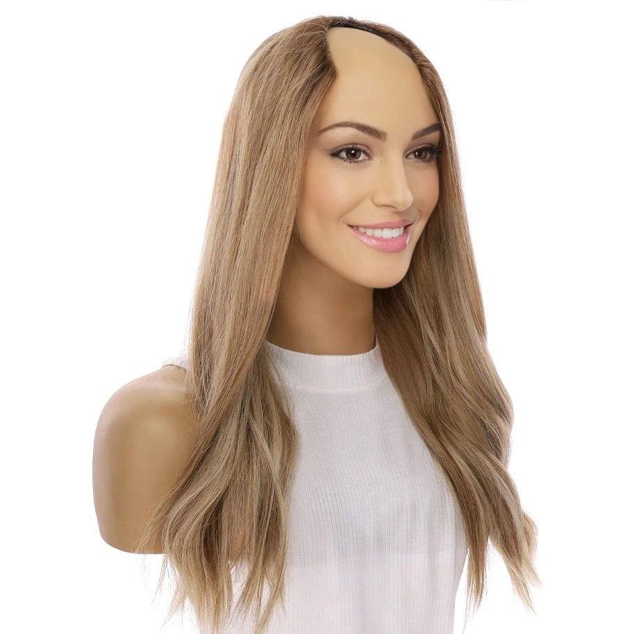 20" U-Shape Wig Ash Blonde