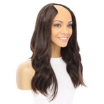 20" U-Shape Wig Dark Brown