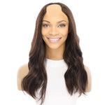 20" U-Shape Wig Dark Brown