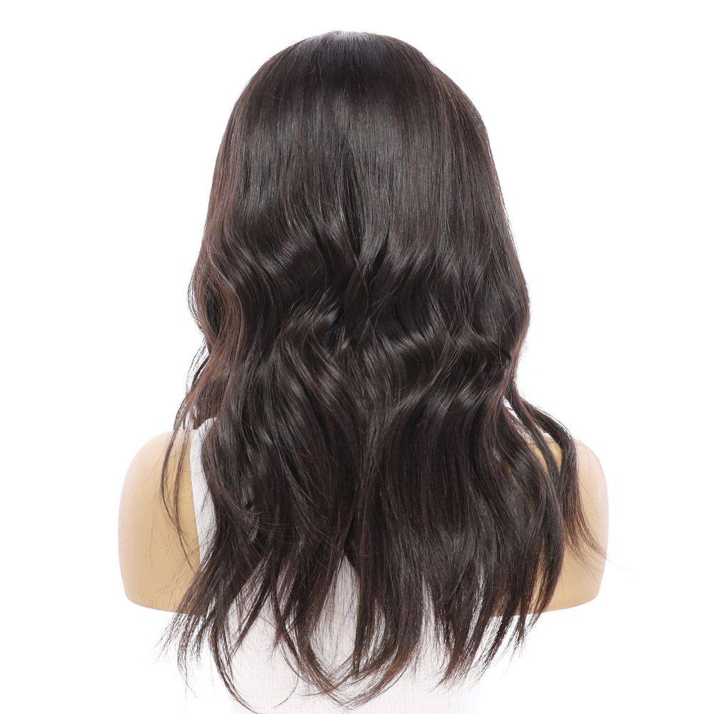 20" U-Shape Wig Natural Black
