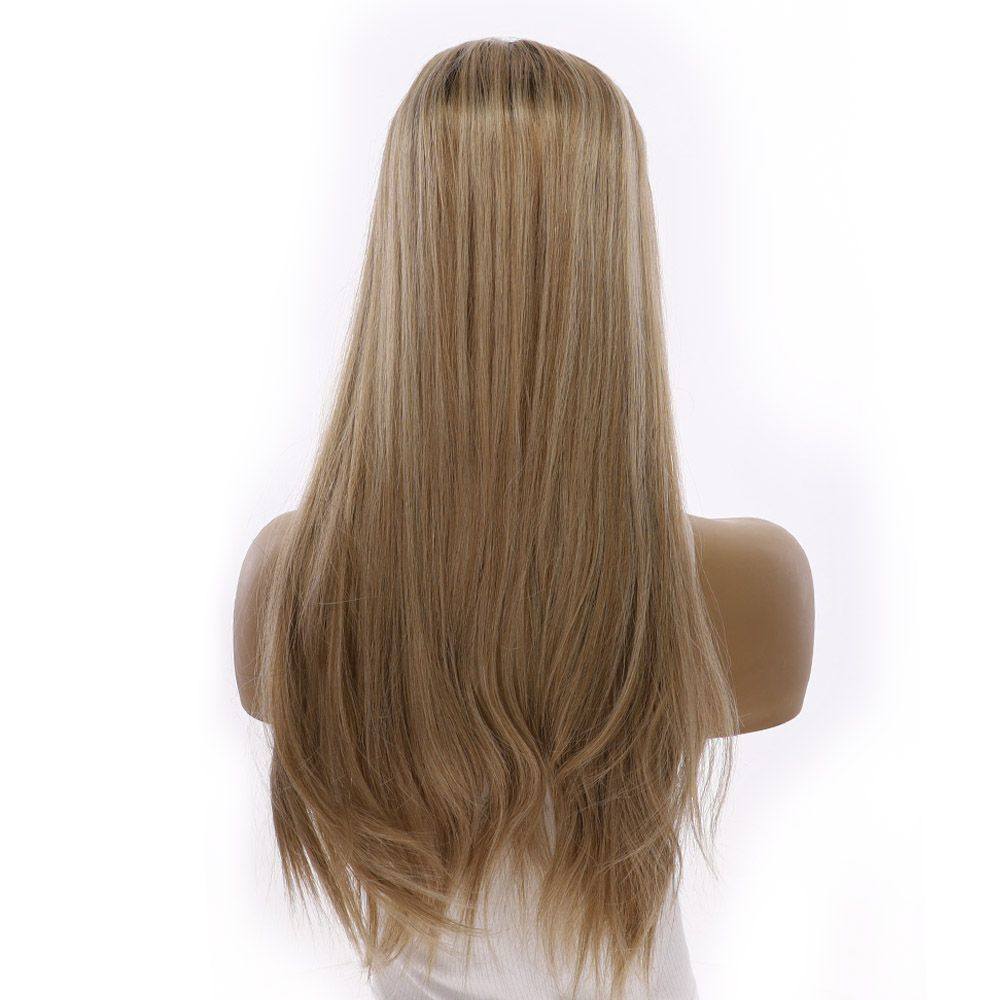 24" U-Shape Topper Ash Blonde