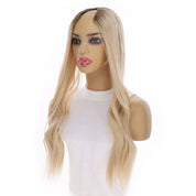 24" U-Shape Topper Platinum Blonde