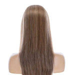 22" Ponytail Silk Part Wig Medium Blonde