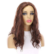 22" Reese Silk Top Wig Auburn Wavy