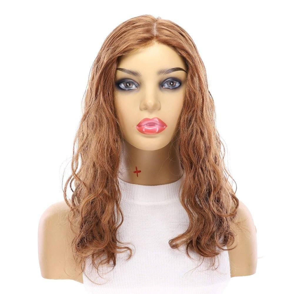 22" Reese Silk Top Wig Copper Wavy