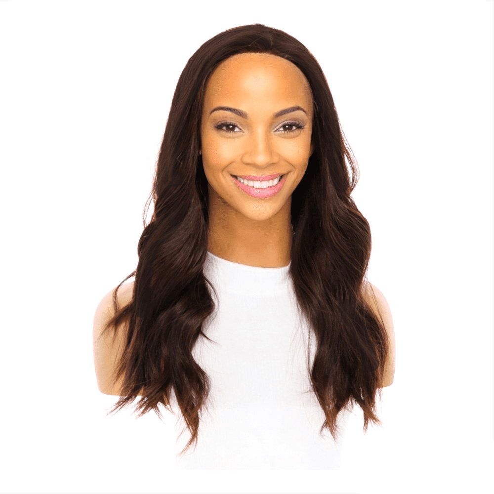 22" Reese Silk Top Wig Dark Brown