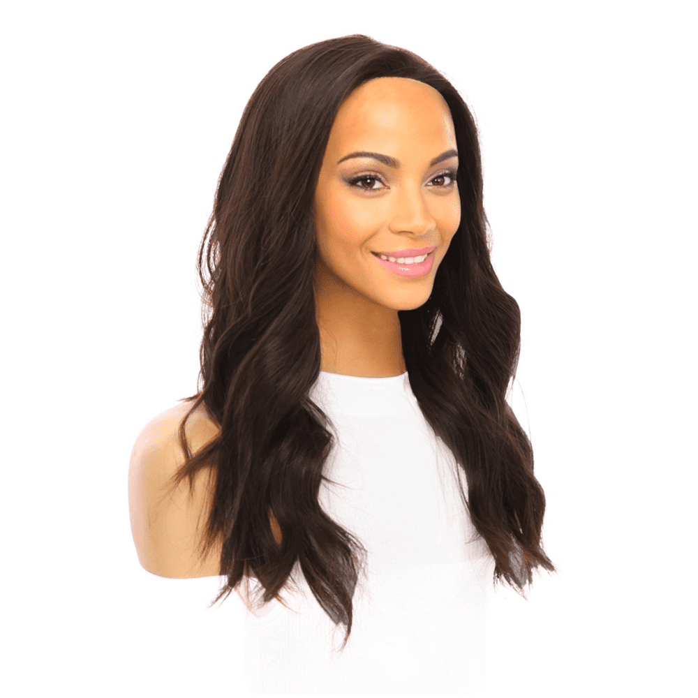22" Reese Silk Top Wig Dark Brown