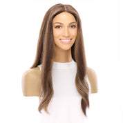 22" Princess Silk Top Wig Medium Brown Babylight