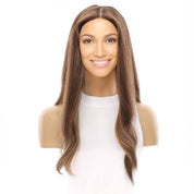 22" Princess Silk Top Wig Medium Brown Babylight