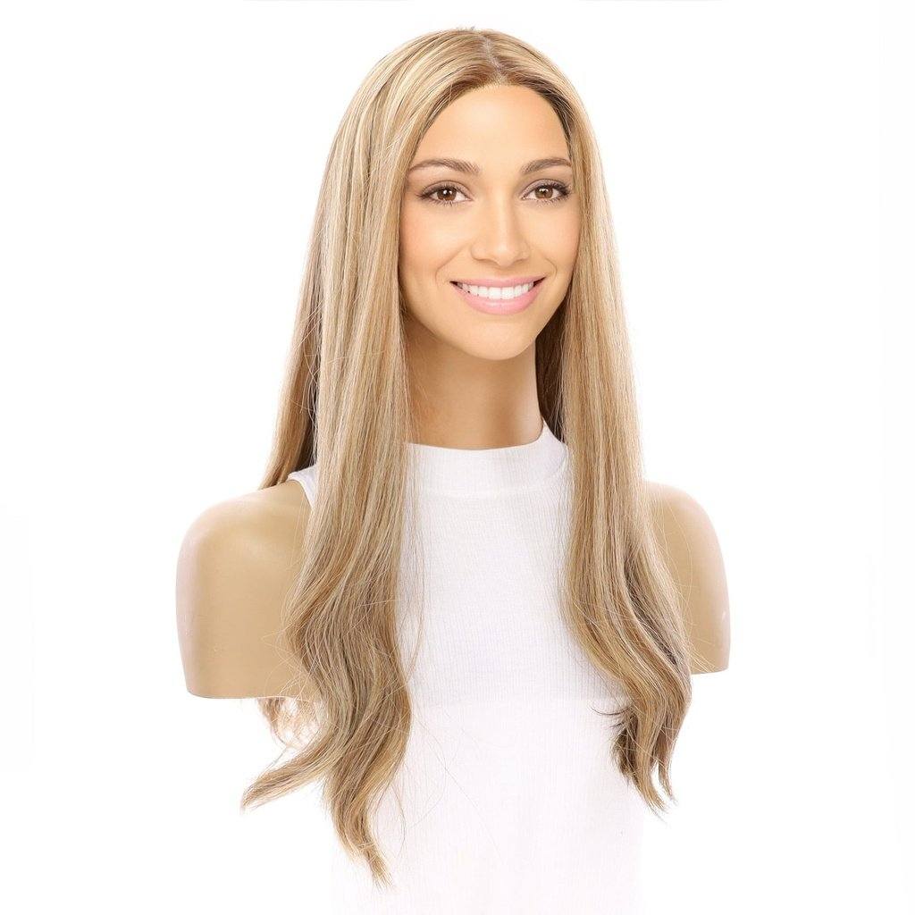 22" Princess Silk Top Wig Medium Blonde