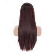 24" HatFall Wig Dark Brown