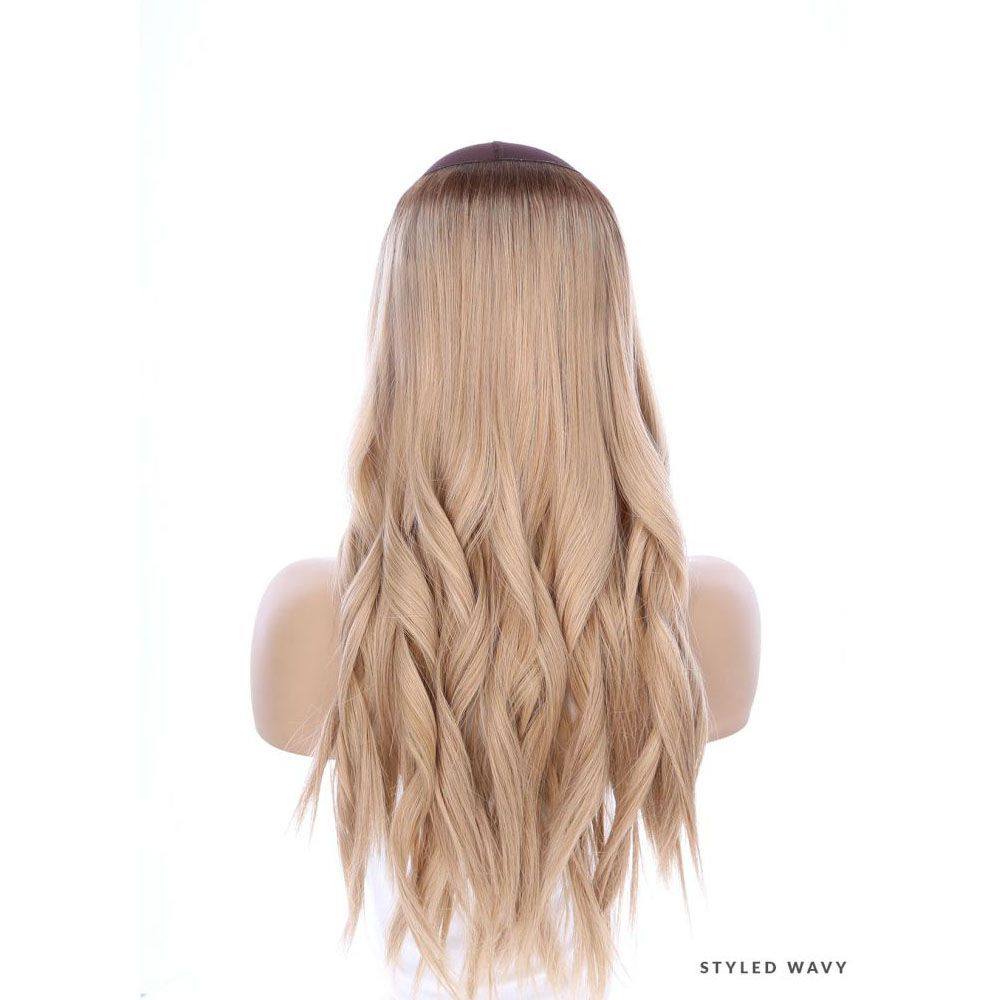 24" HatFall Wig Golden Blonde
