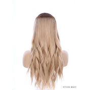24" HatFall Wig Golden Blonde