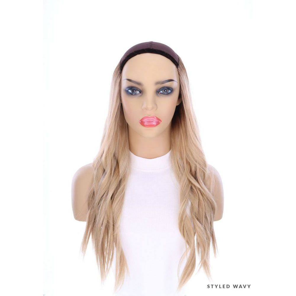 24" HatFall Wig Golden Blonde