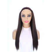 24" HatFall Wig Natural Black
