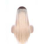 24" HatFall Wig Platinum Blonde