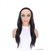 24" HatFall Wig Soft Black