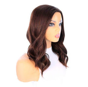 18" Princess Silk Top Wig Dark Brown