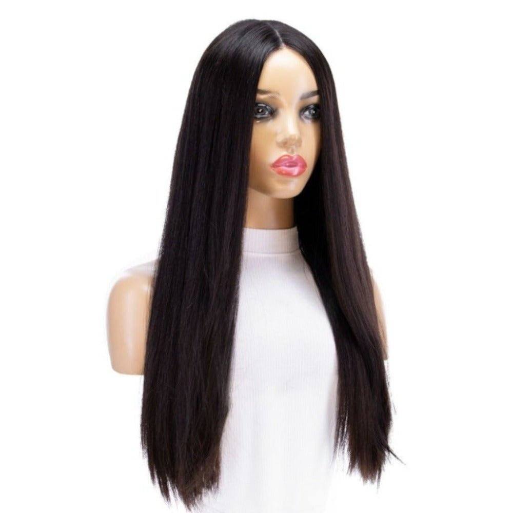 24" Divine Lace Top Wig Natural Black