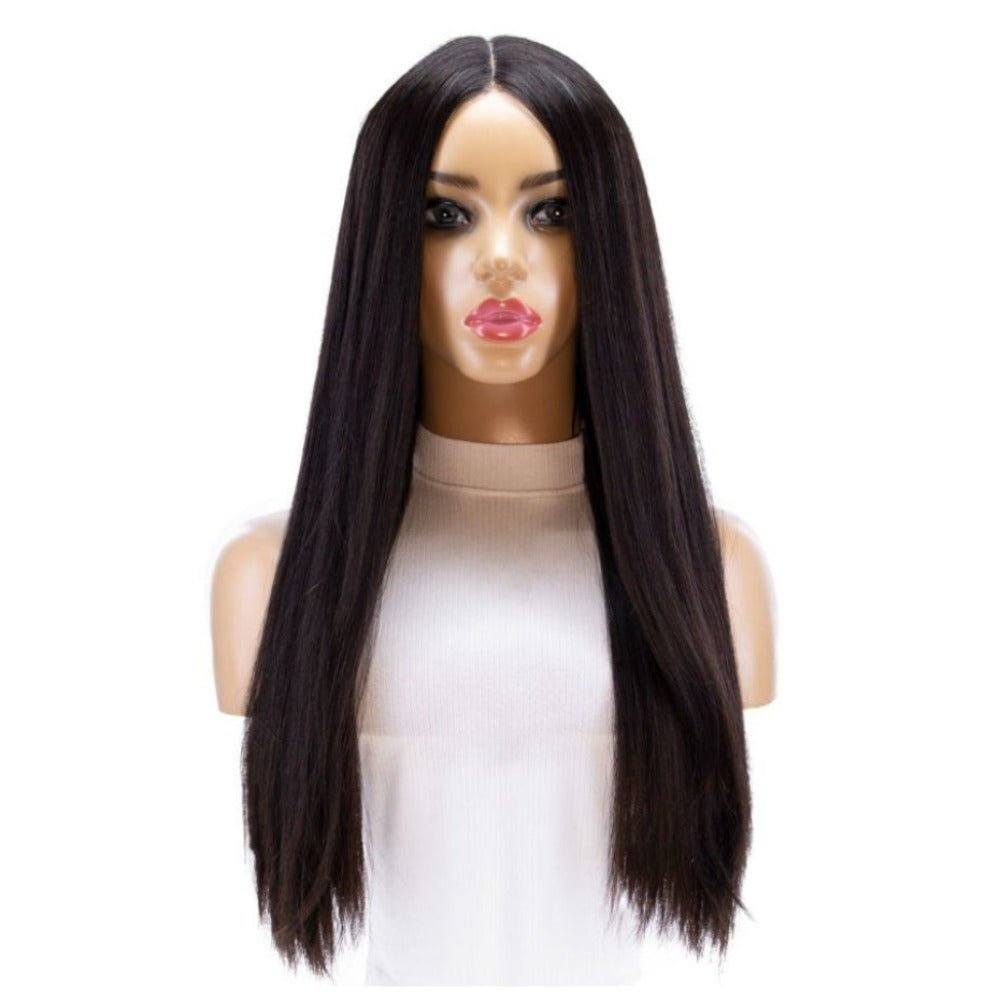 24" Divine Lace Top Wig Natural Black