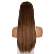 24" Divine Lace Top Wig Light Brown Babylight w/ Rooting