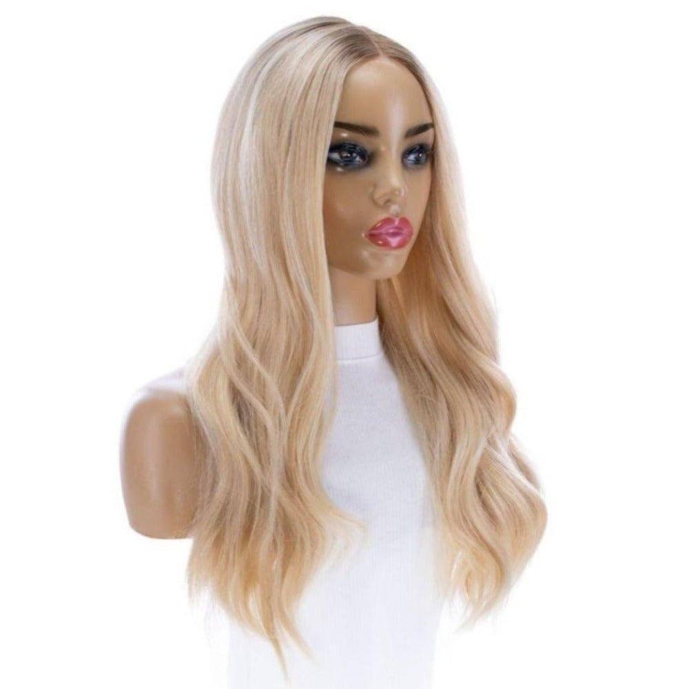 24" Divine Lace Top Wig Golden Blonde