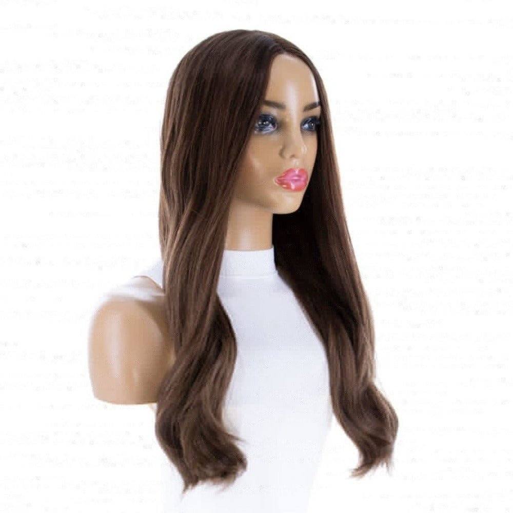 24" Divine Lace Top Wig Medium Brown Babylight