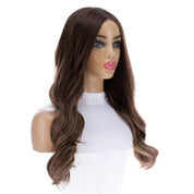 24" Divine Lace Top Wig Medium Brown Balayage