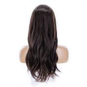 24" Divine Lace Top Topper Dark Brown