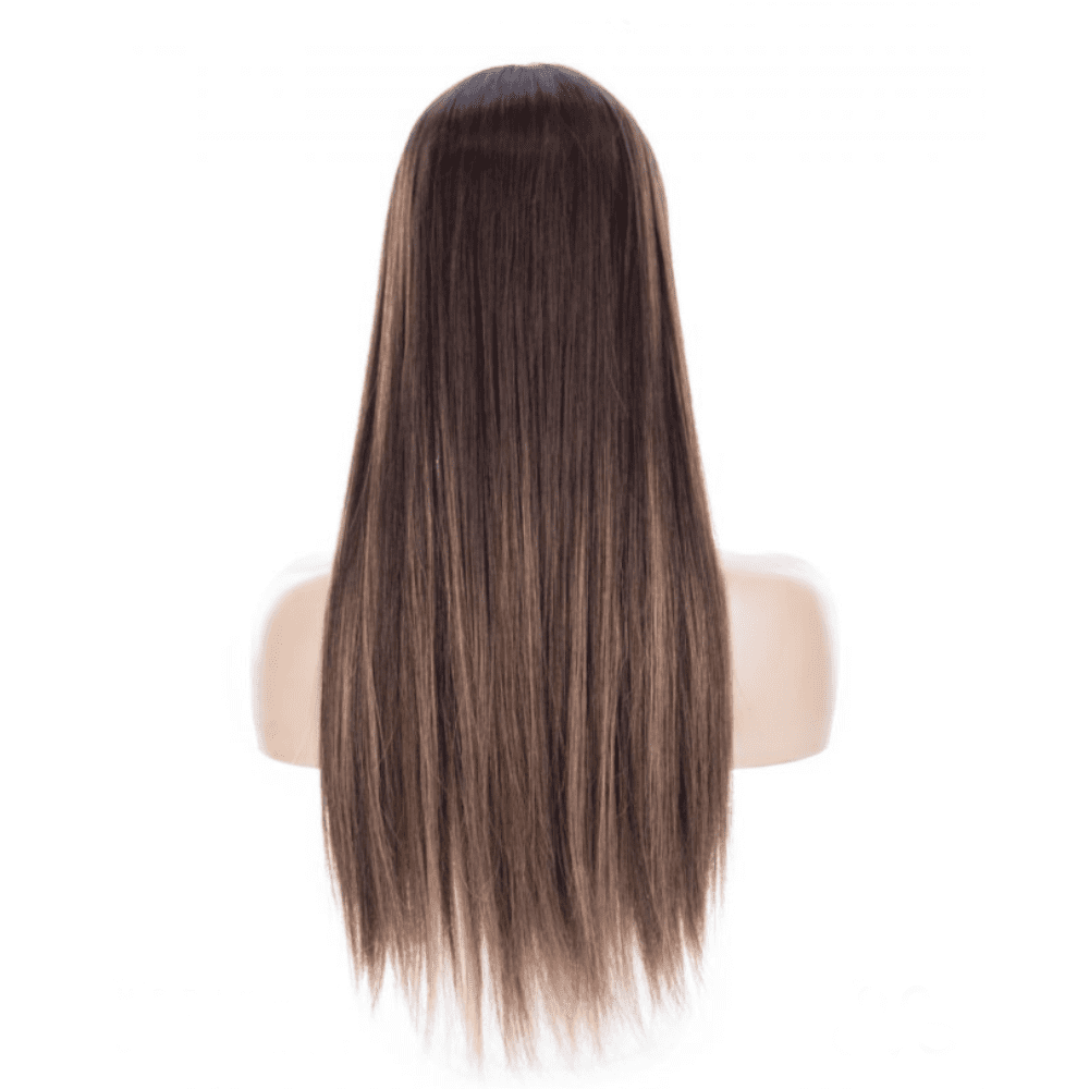 24" Divine Lace Top Topper Medium Brown Balayage