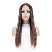 24" Divine Lace Top Topper Medium Brown Balayage