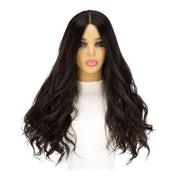 24" Secret Lace Top Wig #1B Black