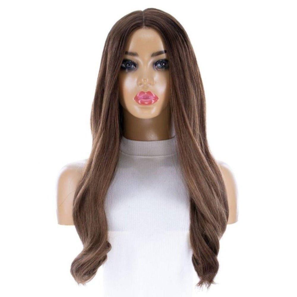 24" Divine Lace Top Wig Medium Brown Babylight
