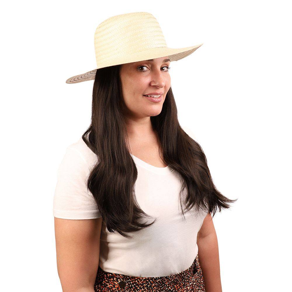 24" HatFall Wig Soft Black