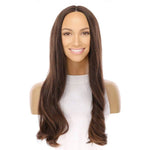 24" Luxe Silk Top Wig #6 Medium Brown