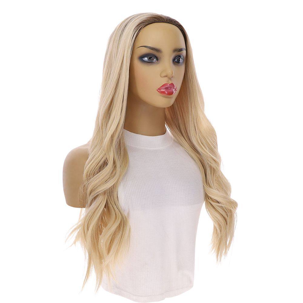 24" 3/4 Bandfall Wig Platinum Blonde
